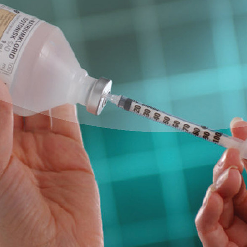 250 ml flacon PEHD Ø 20 mm felskraag